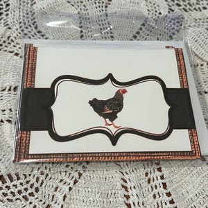 Chicken card