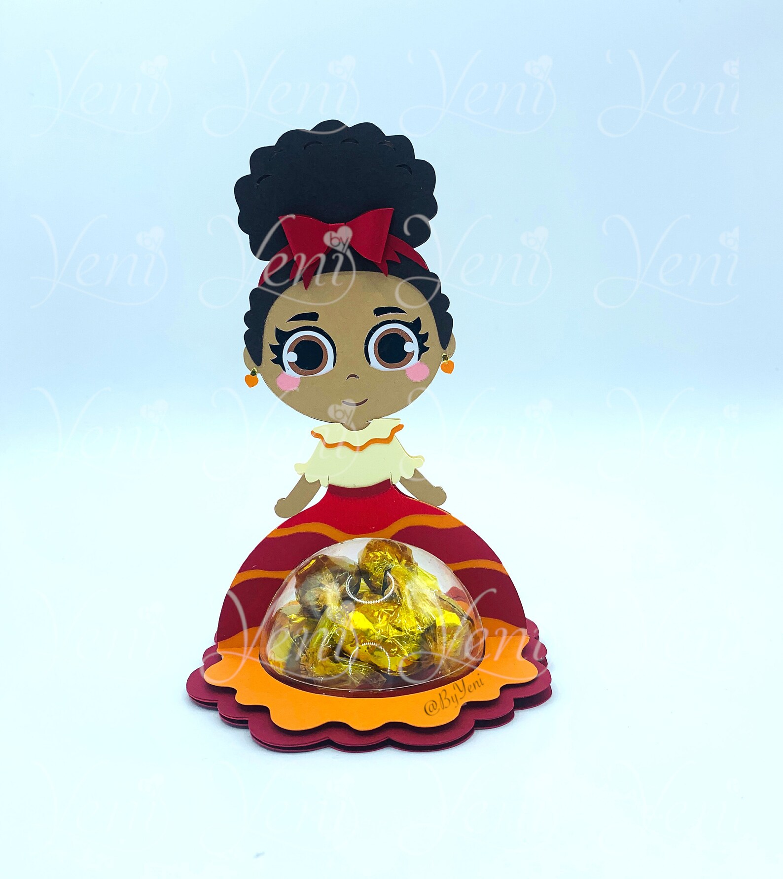Encanto Ring Holder, Cream