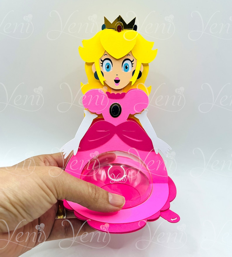 Super Mega Pack Mario Bros candy holders For 8cm / 3.15 Sphere Digital Files svg studio with Dotted Opening FREE image 4