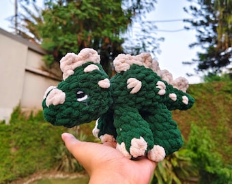 Patrón de Dinosaurio a Crochet: Peluche Amigurumi de Dinosaurio Pickle (Patrón PDF)