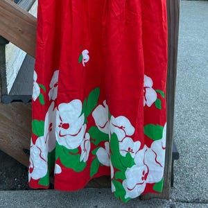 Vintage 1970’s Malia Honalulu Floral Dress