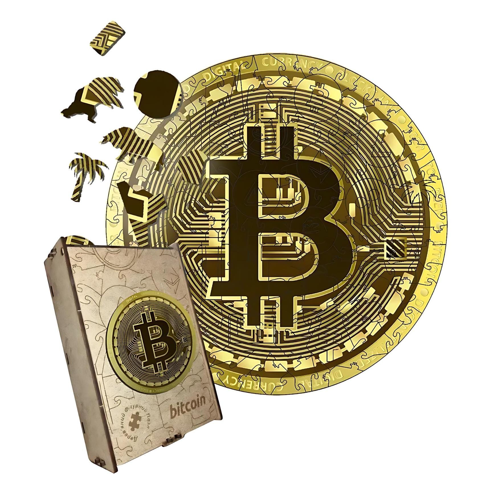 Bitcoin Jigsaw - Etsy