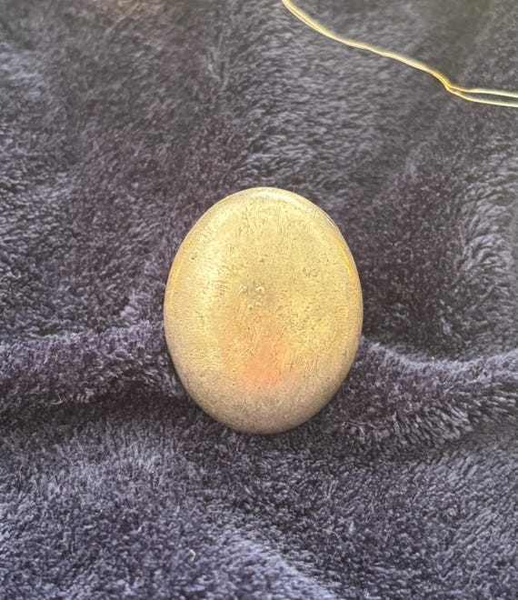 Silver Tone Statement Adjustable Ring - image 3