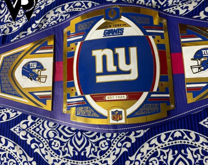 New York Giant Championship belt Replica Title belt brass Zinc 2mm 4mm