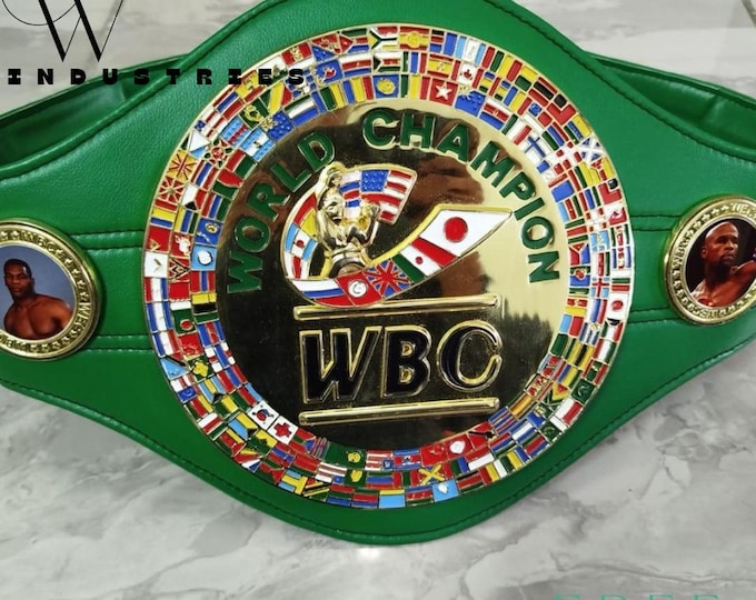 WBC Championship Belt Replica Gold Plated boxing Title belt 8mm Brass