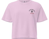 Exhausted But Iconic – Tired Mama Club Boxy Fit Shirt for Hot Mess Mamas