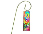 Garden Marker, Peace, Suncatcher, Sundrop, Shepherds Hook, Copper, Garden Decorations, Wedding Favor, 60 39 s, BUY 3 GET 1 FREE