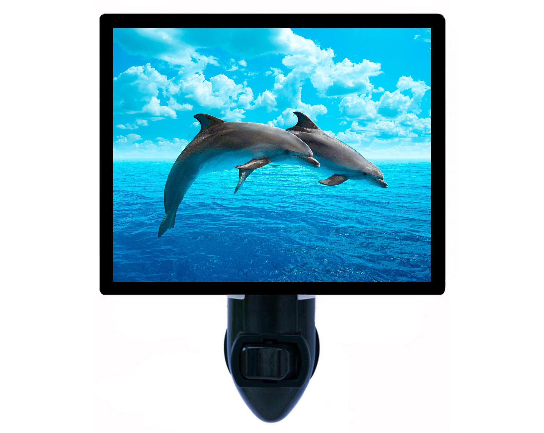 show original title Details about   Illuminated Picture Images Light Running Picture Sea Dolphin Decoration Image Living Room Light 