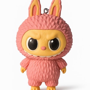 3D printed Labubu keychain