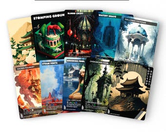 ショックランド セット #1 - 統率者戦 Edh/cEDH 用 MTG プロキシ