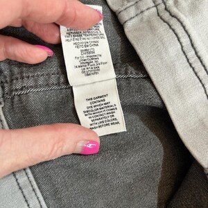 Spódnica Free People damska Modern Femme Cadet Grey Denim Mini rozmiar 4 zdjęcie 5