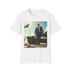 Patriotic Statement Tee – Bold Vintage-Style USA Graphic Shirt for Election Season, Funny Political Gift