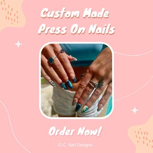 Custom Fitted & Styled Press On Nails