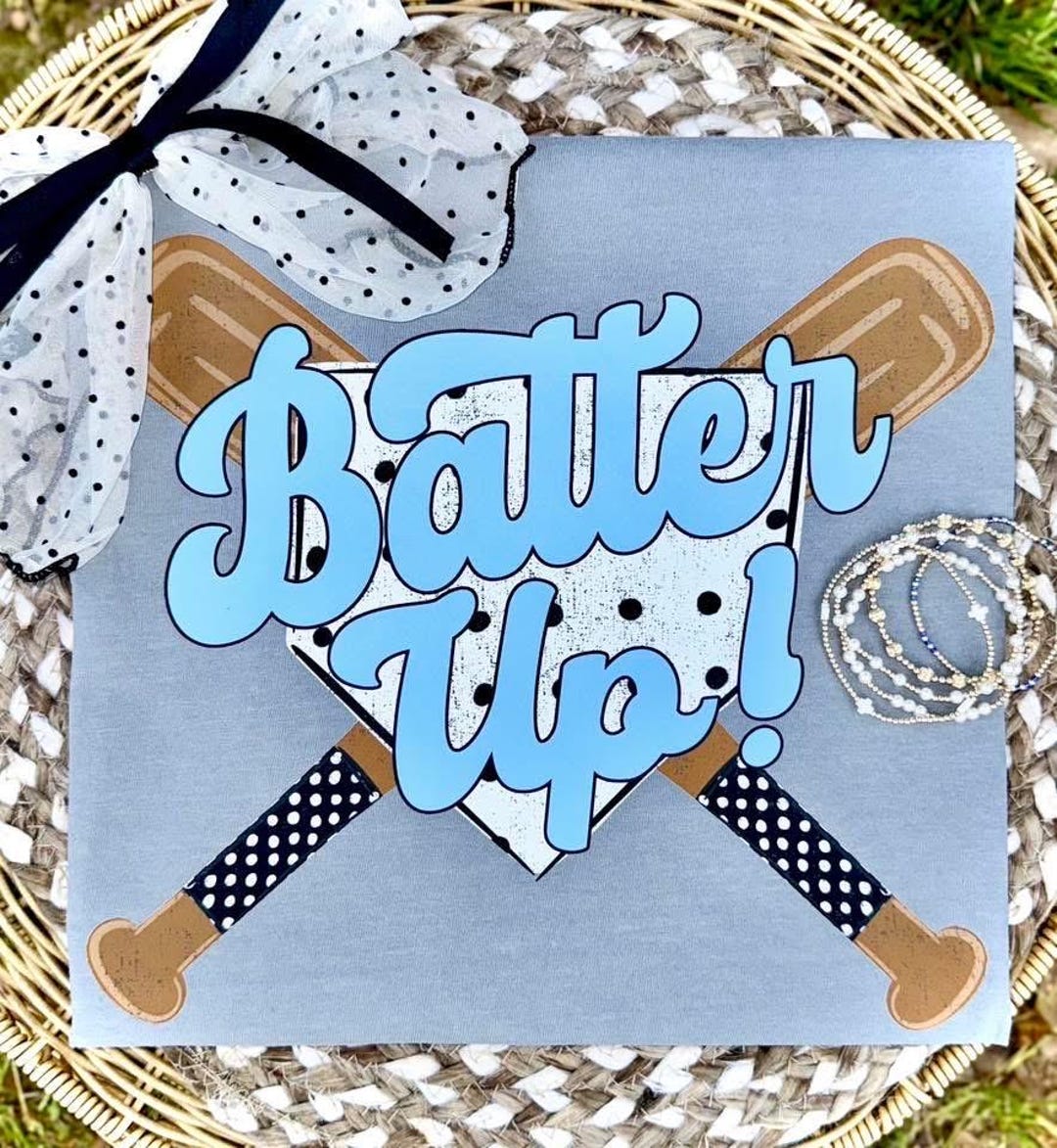 Batter up Shirt, Mom Game Day Tee, Baseball Fan Graphic - Etsy