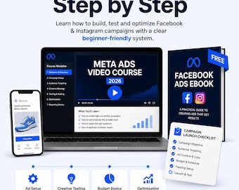 Meta Ads Video Course 2026 | Facebook Advertising Masterclass (Digital Product)