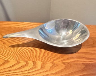 Nambe' Large Twist Bowl #736 Designed by Fred Bould 2003 - Etsy