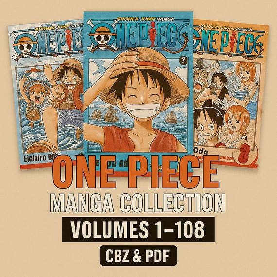ワンピース マンガコレクション 1～108巻 | 完全英語デジタルセット