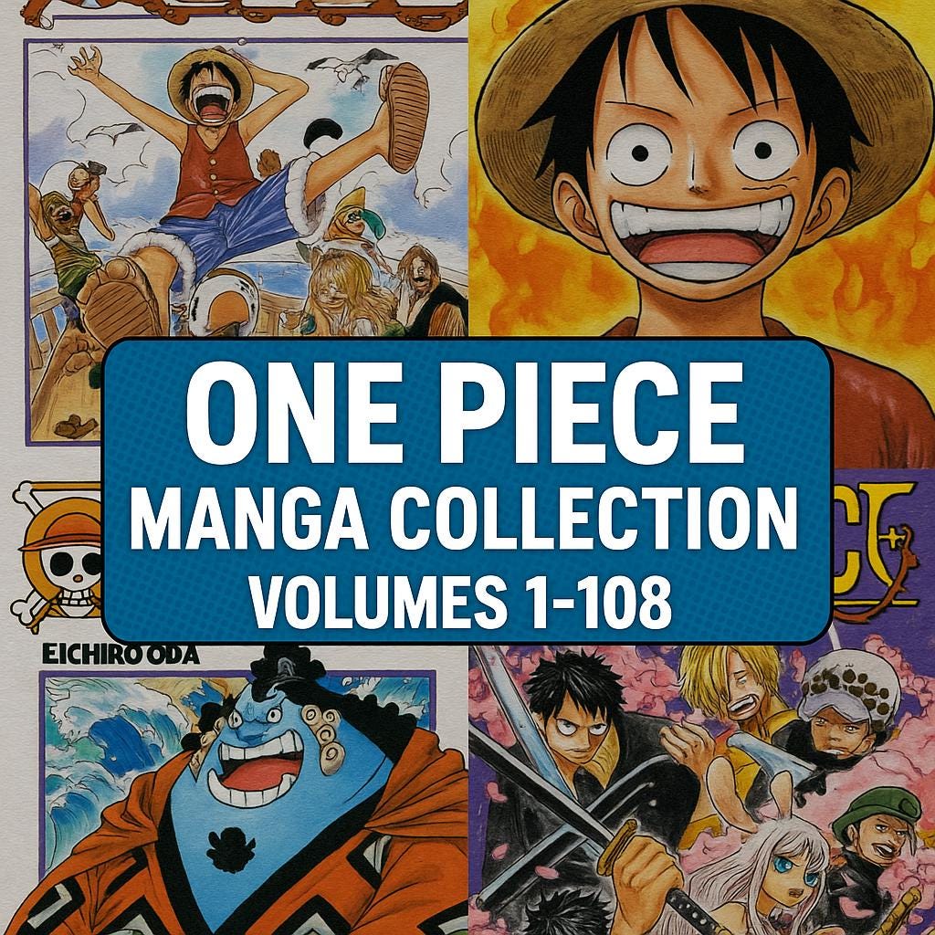 One Piece Manga Collection Volumes 1–108 | Complete English