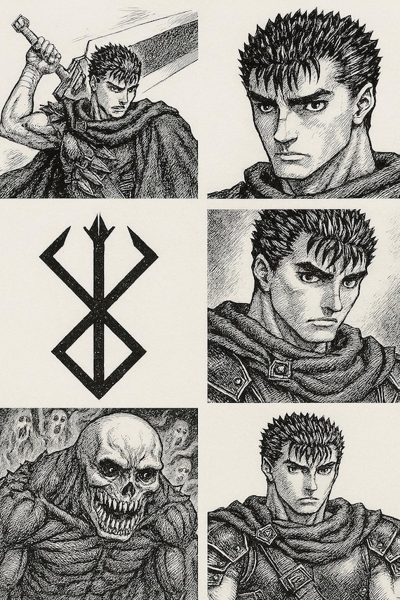 その他 Berserk Genga Art copy complete sets その他 Berserk Genga Art copy complete sets Berserk Genga Art copy