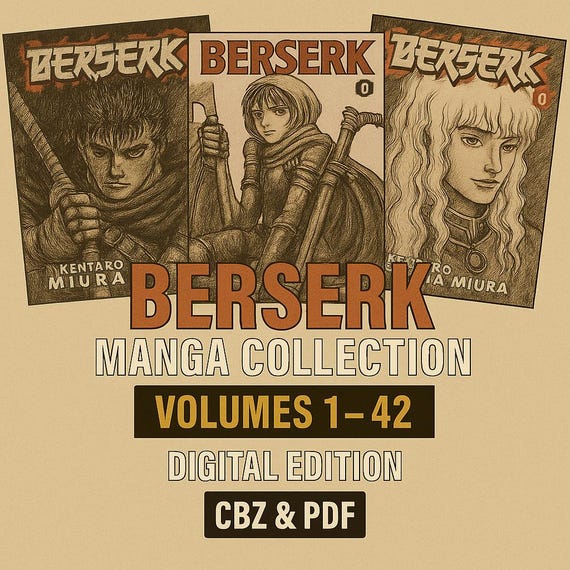 Berserk Manga Collection Volumes 1–42 (digital) | English Edition