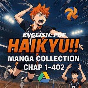 Haikyu Manga Collection, English Chapter 1-402, Haikyu Complete Collection, Basketball Manga, Hero, Magazine , novels, Comics Shoyo Hinata