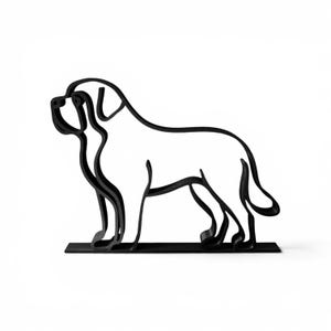Saint Bernard sculpture
