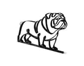 Gift for English Bulldog dad, black line art English Bulldog sculpture angled view, minimalist English Bulldog figurine, English Bulldog mom gift, English Bulldog lover gift, English Bulldog owner gift, English Bulldog gifts for men, English Bulldog gifts for women, English Bulldog home decor, English Bulldog statue, English Bulldog Christmas gift, Bulldog birthday gift keepsake