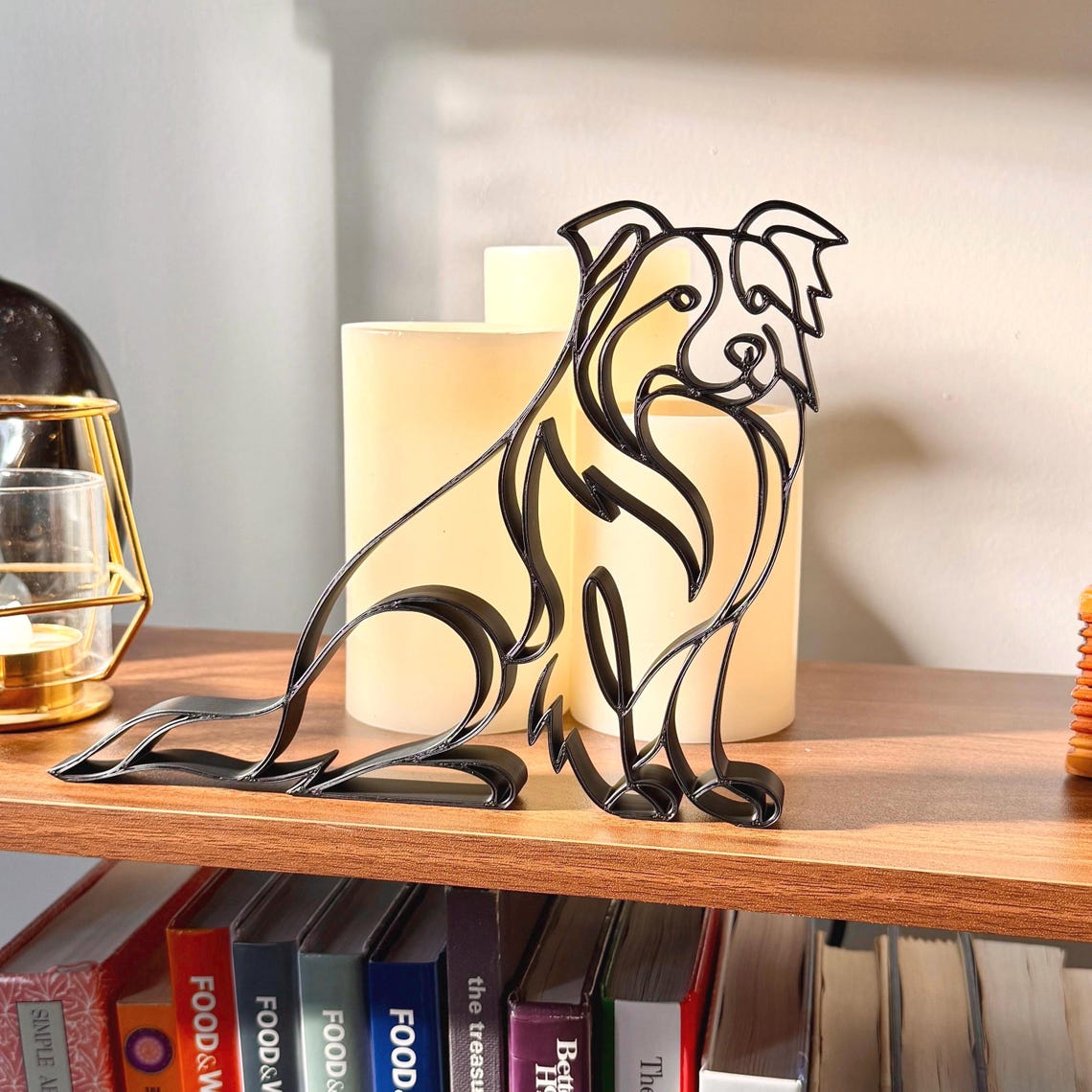 Border Collie sculpture