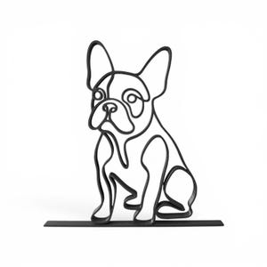 French Bulldog Sitting sculpture