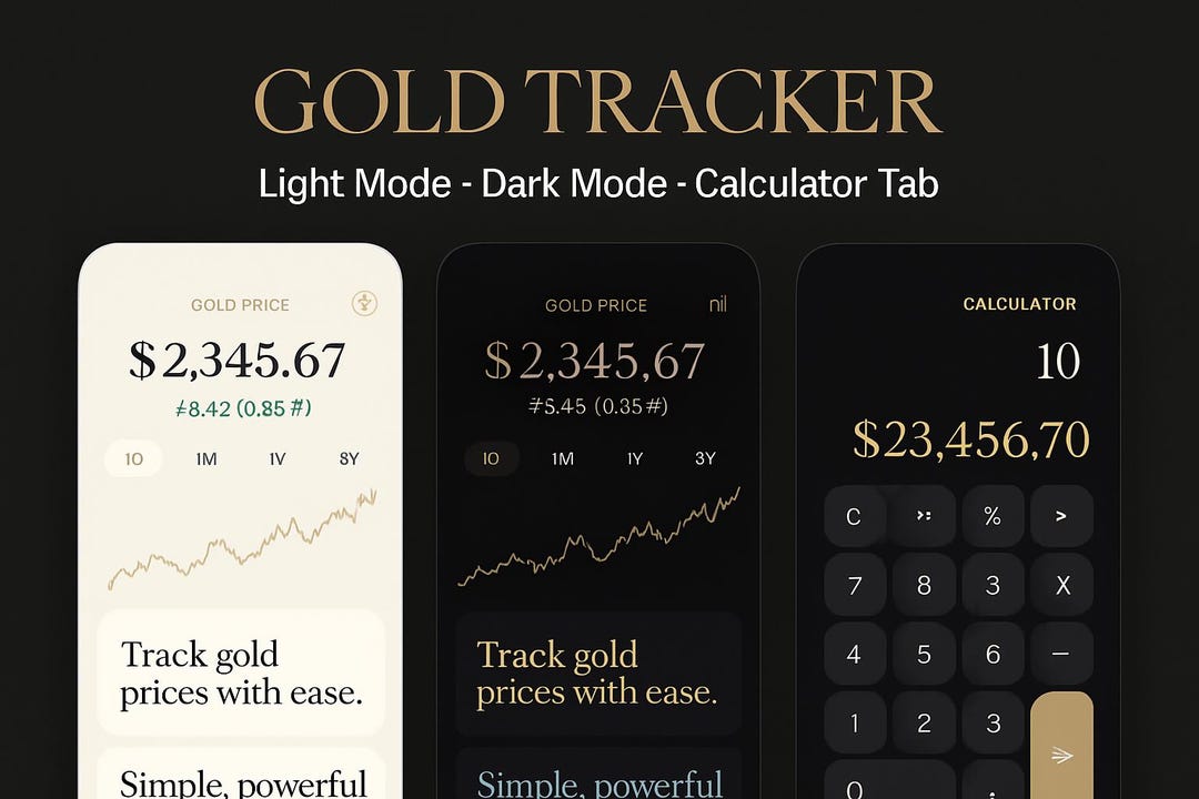 Gold Tracker Pro - Etsy