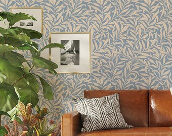 Thicket Leaves | Wall Stencil | William Morris Stencil| Vine Stencil | Wallpaper Stencil for Painting Walls | Accent Wall | Arts and Crafts