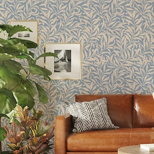 Thicket Leaves | Wall Stencil | William Morris Stencil| Vine Stencil | Wallpaper Stencil for Painting Walls | Accent Wall | Arts and Crafts