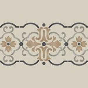 Granada Wall Border Stencil Spanish Wall Decor European DIY Wall Mural Designs image 3