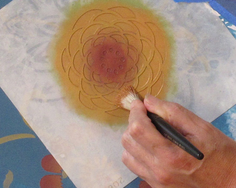 Large 2 inch Stencil Brush for Stenciling Allover Wall Etsy