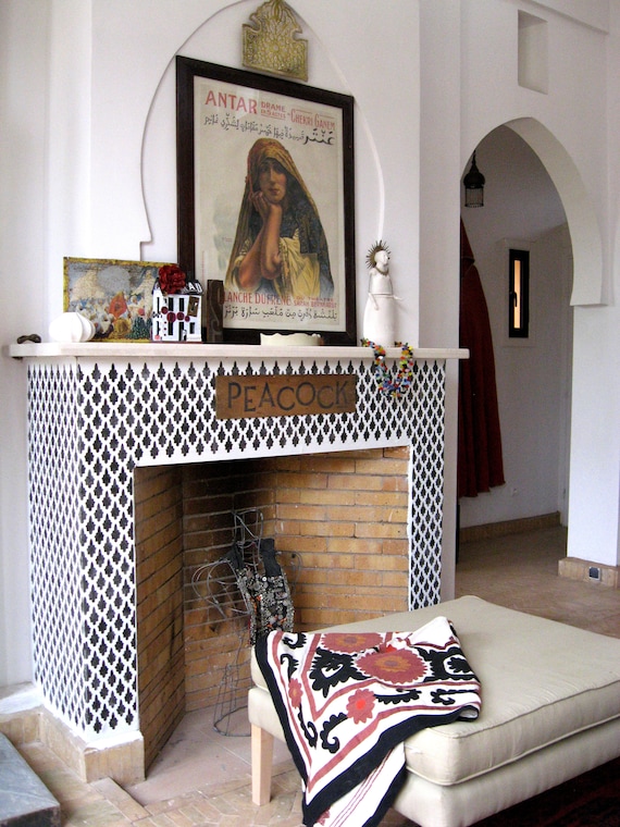 Reusable Furniture Painting Stencil With Moroccan Arches Uk Reusable Furniture Painting Stencil, Moroccan Style Furniture Uk