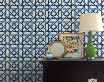 Reusable Wall Stencil for Painting Geometric Modern or Moroccan Pattern on Feature Wall or Floor