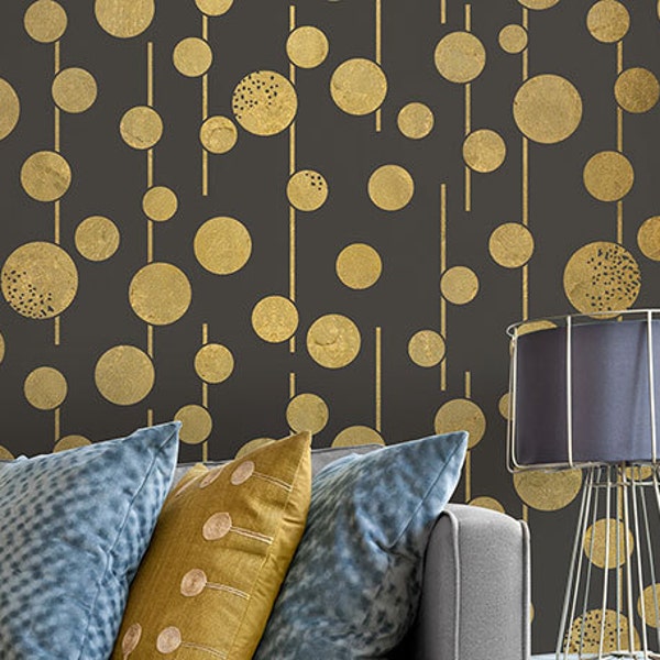 Geometric Stencil Etsy