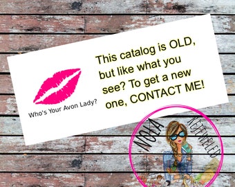 avon label etsy