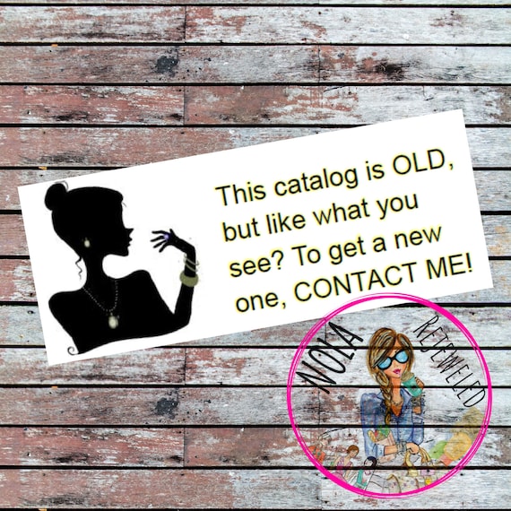 Old Brochure Labels For Your Origami Owl Paparazzi Jewelry Business Direct Sales Consultant