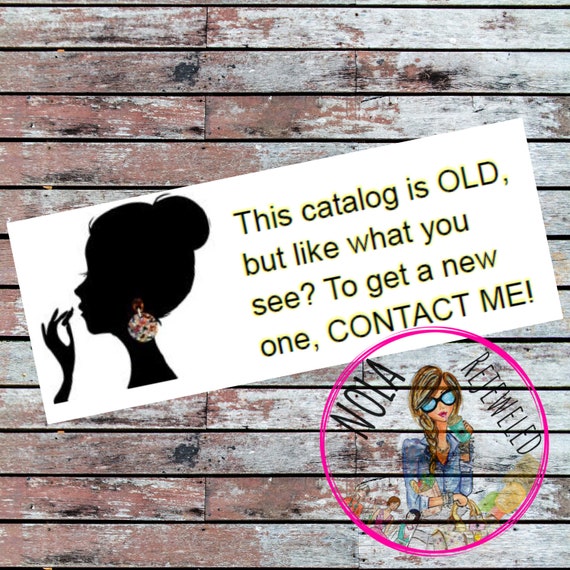 Old Brochure Labels For Your Origami Owl Paparazzi Jewelry Business Direct Sales Consultant