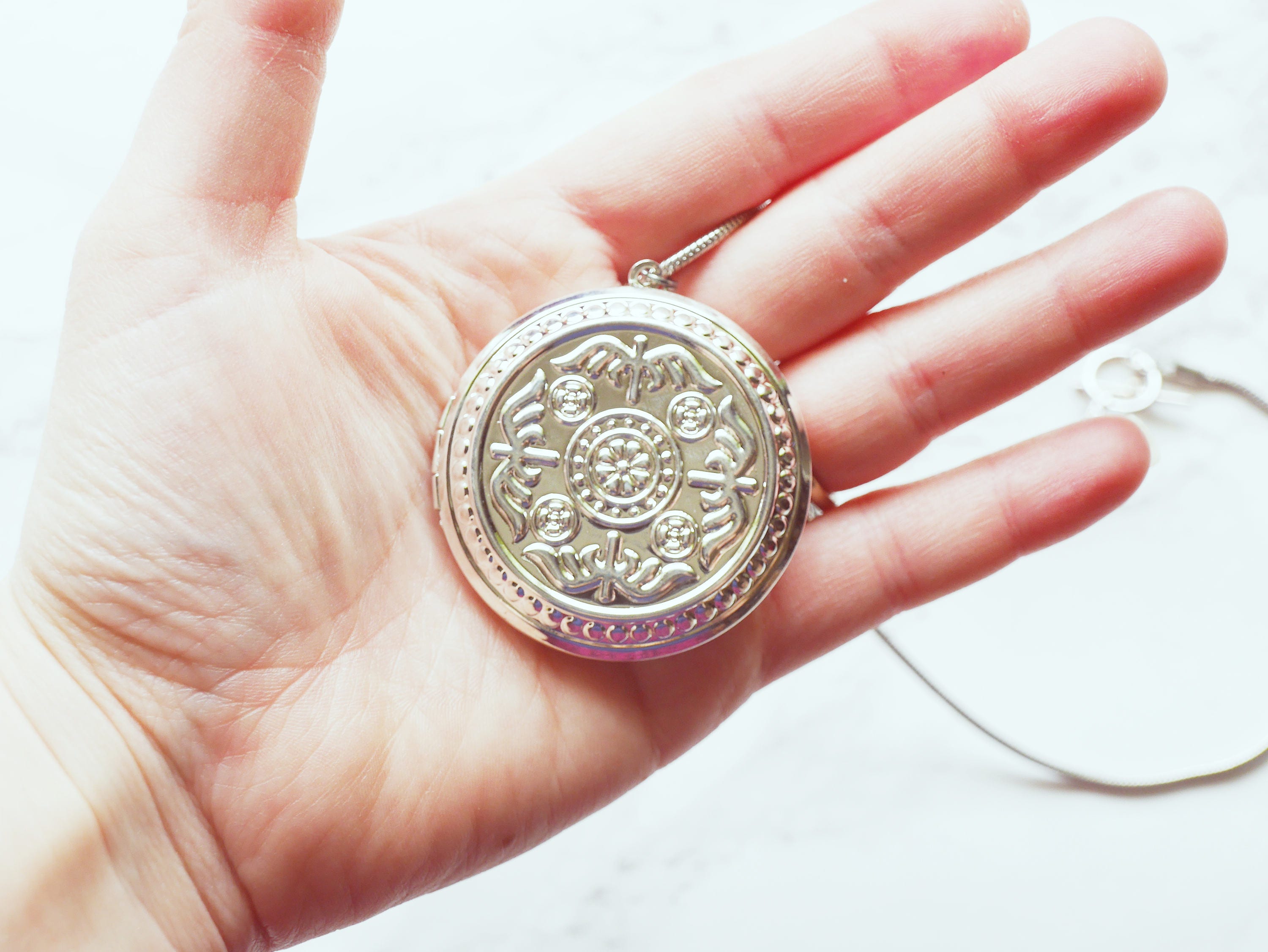 Doctor Locket Recycled Silver-toned Round Medical, Doctor, Nurse Locket Fashion ...