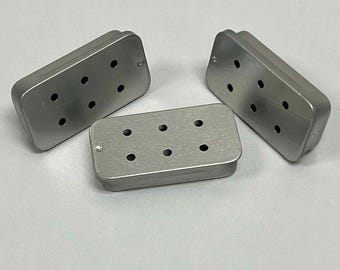 Three Pack: Six-Hole Slider Tins (No Magnet)