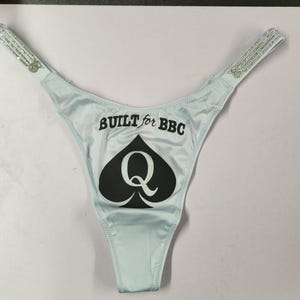 Qos victoria  secret  shine  thong   built for bbc  spades