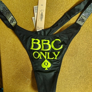 Qos Victoria Secret Shine Thong Endast BBC