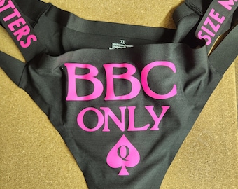 Solo tanga de la BBC, el tamaño importa