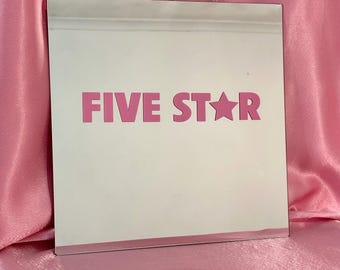 Star Mirror Pink Graphic Y2K Deco