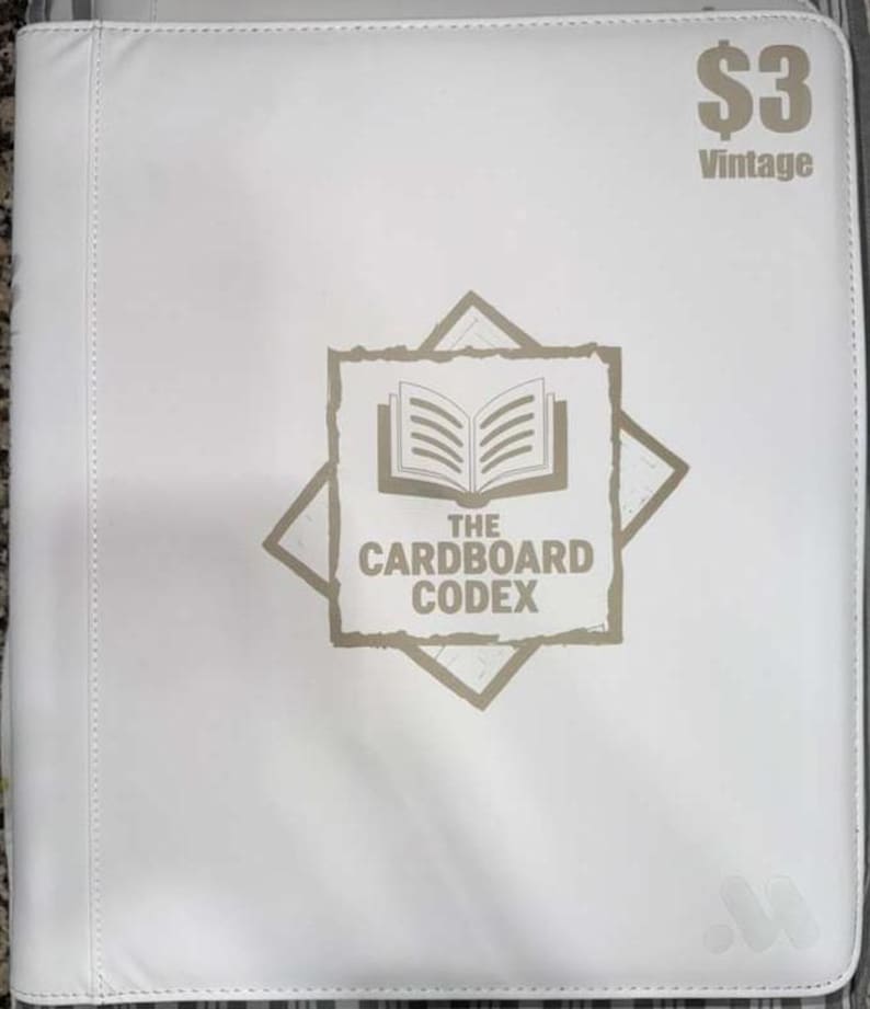 Custom Laser Engraved Trading Card Binder - Etsy