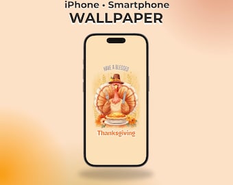 Blessed Thanksgiving Turkey Wallpaper – Fall Phone Background