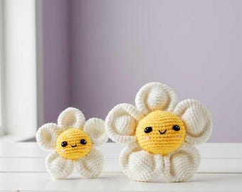 Patrón de muñeca de flores a crochet: Tutorial fácil de amigurumi (PDF)