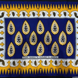African kanga, Tanzania khanga nzito, kanga, leso, kanga Tanzania, kanga morogoro, kanga blue, kanga yellow, Uzima wangu ni huruma ya mungu